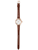  Shop Authentic Emporio Armani Mia Quartz Silver Dial Brown Leather Strap Watch For Women - AR11525 - Luxxuri