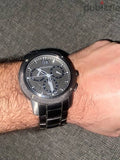  Shop Authentic Burberry Endurance Chronograph Quartz Black Dial Black Steel Strap Watch For Men - BU9801 - Luxxuri