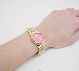  Shop Authentic Michael Kors Lexington Quartz Orange Dial Gold Steel Strap Watch For Women - MK3284 - Luxxuri