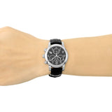  Shop Authentic Tissot Dressport Chronograph Black Dial Black Leather Strap Watch for Women - T050.217.17.057.00 - Luxxuri