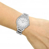  Shop Authentic Fossil Jesse White Dial Silver Steel Strap Watch for Women - ES2362 - Luxxuri