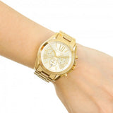  Shop Authentic Michael Kors Bradshaw Gold Dial Gold Steel Strap Watch for Women - MK5605 - Luxxuri
