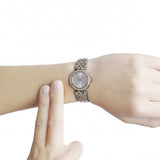  Shop Authentic Michael Kors Darci Silver Dial Two Tone Steel Strap Watch for Women - MK3298 - Luxxuri