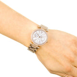  Shop Authentic Michael Kors Parker White Dial Rose Gold Steel Strap Watch for Women - MK5616 - Luxxuri