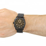  Shop Authentic Fossil Machine Chronograph Black Dial Black Steel Strap Watch for Men - FS4682 - Luxxuri
