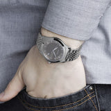  Shop Authentic Gucci G Timeless Brown Dial Silver Steel Strap Watch For Men - YA126406 - Luxxuri