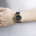  Shop Authentic Gucci Interlocking G Grammy Special Edition Black Dial Black Leather Strap Watch for Women - YA133312 - Luxxuri