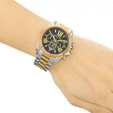  Shop Authentic Michael Kors Bradshaw Blue Dial Two Tone Steel Strap Watch for Women - MK5976 - Luxxuri
