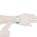  Shop Authentic Calvin Klein Infinity Automatic Silver Dial Silver Steel Strap Watch for Men - K5S34146 - Luxxuri