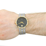  Shop Authentic Movado 1881 Automatic Black Dial Two Tone Steel Strap Watch For Men - 0606916 - Luxxuri