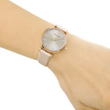  Shop Authentic Emporio Armani Gianni T Bar Gunmetal Dial Beige Leather Strap Watch For Women - AR1681 - Luxxuri