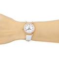 Coach Madison White Dial White Leather Strap Watch for Women - 14502401
