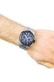  Shop Authentic Hugo Boss Supernova Chronograph Blue Dial Silver Steel Strap Watch for Men - 1513360 - Luxxuri