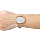  Shop Authentic Calvin Klein Impetuos Silver Dial Rose Gold Steel Strap Watch for Women - K4F2N616 - Luxxuri