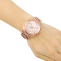  Shop Authentic Michael Kors Brecken Chronograph Quartz Rose Gold Dial Rose Gold Steel Strap Watch For Women - MK6367 - Luxxuri