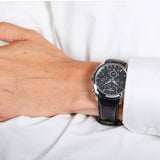  Shop Authentic Tissot T Classic Couturier Chronograph Black Dial Black Leather Strap Watch For Men - T035.617.16.051.00 - Luxxuri