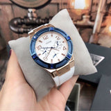  Shop Authentic Guess Jet Setter White Dial White Rubber Strap Watch for Women - W0564L1 - Luxxuri