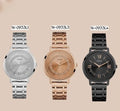 Guess Montauk Rose Gold Dial Rose Gold Steel Strap Watch For Women - W0933L3