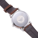  Shop Authentic Emporio Armani Luigi Quartz Grey Dial Brown Leather Strap Watch For Men - AR11175 - Luxxuri