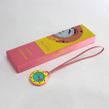 Swatch x AP Royal Pop Blue Dial Pink Leather lanyard Watch for Women - Otg Roz