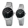  Shop Authentic Calvin Klein Even Black Dial Silver Mesh Bracelet Watch for Women - K7B21121 - Luxxuri