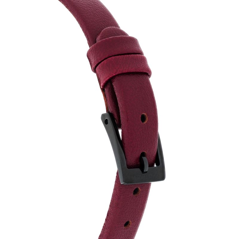  Shop Authentic Calvin Klein Rebel Red Black Dial Red Leather Strap Watch for Women - K8P237U1 - Luxxuri