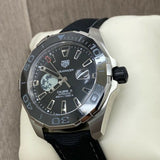  Shop Authentic Tag Heuer Aquaracer Calibre 5 Moon Black Dial Black Nylon Strap Watch for Men - WAY201J.FC6370 - Luxxuri