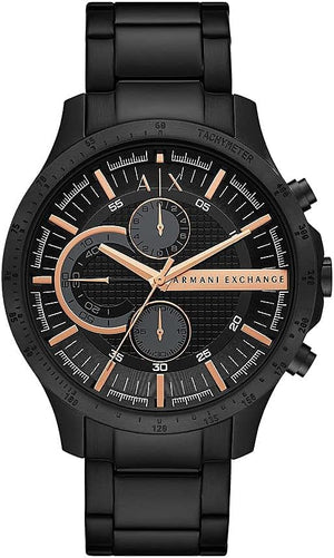  Shop Authentic Armani Exchange Chronograph Black Dial Black Steel Strap Watch For Men - AX2429 - Luxxuri