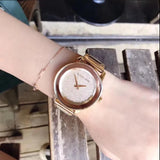  Shop Authentic Michael Kors Kinley Rose Gold Dial Rose Gold Steel Strap Watch for Women - MK6210 - Luxxuri