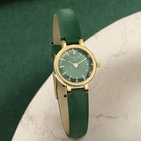 Shop Authentic Tissot Lovely Round Green Mother of Pearl Dial Green Leather Strap Watch for Women - T140.009.36.091.00 - Luxxuri
