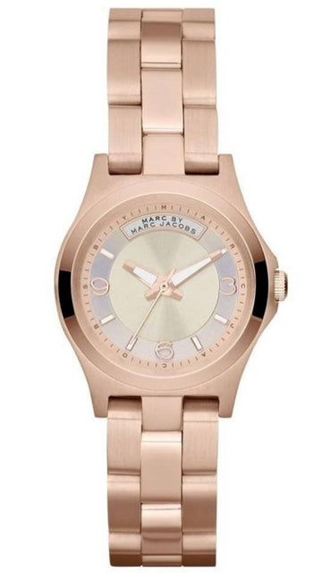  Shop Authentic Marc Jacobs Baby Dave Rose Gold Dial Rose Gold Steel Strap Watch for Women - MBM3235 - Luxxuri