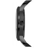  Shop Authentic Burberry The City Black Dial Black Leather Strap Watch for Men - BU9906 - Luxxuri
