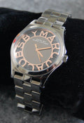 Marc Jacobs Henry Skeleton Black Dial Black Steel Strap Watch for Women - MBM3254