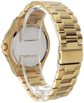  Shop Authentic Michael Kors Lennox Three-Hand Quartz Gold Dial Gold Steel Strap Watch For Men - MK8939 - Luxxuri