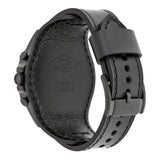  Shop Authentic Fossil Nate Chronograph Black Dial Black Leather Strap Watch for Men - JR1510 - Luxxuri