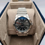  Shop Authentic Breitling Chronomat GMT 40 Brown Dial Silver Steel Strap Watch for Men - A32398101M1A1 - Luxxuri