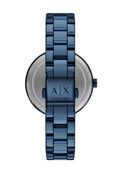 Armani Exchange Cayde Analog Blue Dial Blue Steel Strap Watch For Men - AX2702