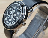  Shop Authentic Marc Jacobs Amy Black Dial Black Leather Strap Watch for Women - MBM1163 - Luxxuri