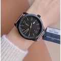  Shop Authentic Tommy Hilfiger Sneaker Quartz Black Dial Two Tone Steel Strap Watch for Men - 1791619 - Luxxuri