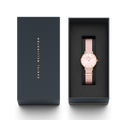 Shop Authentic Daniel Wellington Petite Mother of Pearl Pink Dial Pink Nylon Strap Watch For Women - DW00100512 - Luxxuri