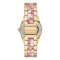  Shop Authentic Michael Kors Channing Quartz Mother of Pearl Pink Dial Two Tone Steel Strap Watch For Women - MK6650 - Luxxuri