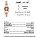  Shop Authentic Emporio Armani Gianni T-Bar Analog Crystal Brown Dial Rose Gold Steel Strap Watch For Women - AR11407 - Luxxuri