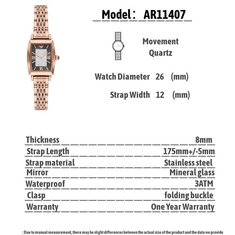  Shop Authentic Emporio Armani Gianni T-Bar Analog Crystal Brown Dial Rose Gold Steel Strap Watch For Women - AR11407 - Luxxuri