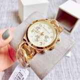  Shop Authentic Michael Kors Runway Twist Gold Dial Gold Stainless Steel Strap Watch for Women - MK3131 - Luxxuri