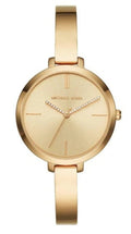  Shop Authentic Michael Kors Jaryn Quartz Gold Dial Gold Steel Strap Watch For Women - MK3734 - Luxxuri