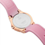  Shop Authentic Guess Rose Gold Dial with Diamonds Pink Rubber Strap Watch For Women - W1053L3 - Luxxuri