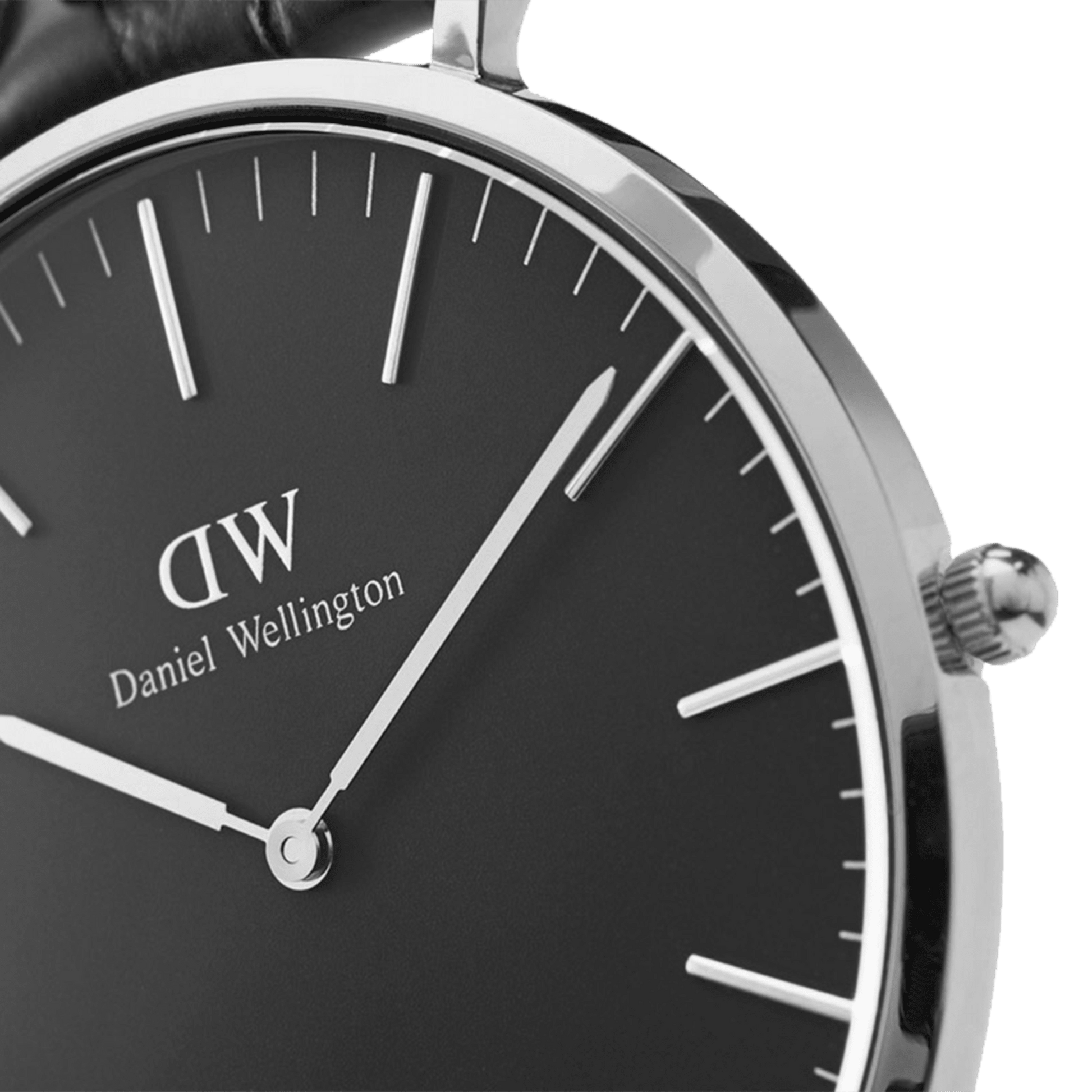  Shop Authentic Daniel Wellington Classic Reading Black Dial Black Leather Strap Watch For Women - DW00100147 - Luxxuri