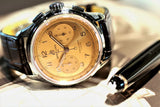  Shop Authentic Breitling Premier B09 Chronograph 40 Beige Dial Brown Leather Strap Watch for Men - AB0930F51H1P1 - Luxxuri