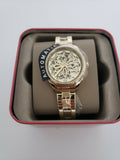  Shop Authentic Fossil Rye Automatic Skeleton Gold Dial Gold Steel Strap Watch for Women - BQ3755 - Luxxuri