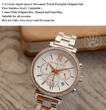  Shop Authentic Michael Kors Sofie Chronograph Quartz White Dial Two Tone Steel Strap Watch For Women - MK6558 - Luxxuri